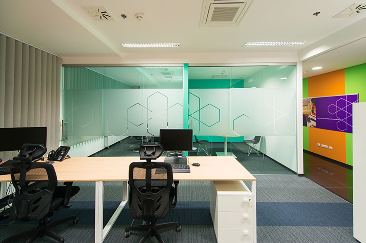 Conference room at AbbVie Croatia office.